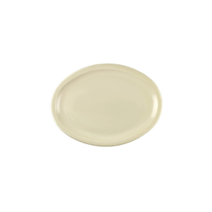 PLATO OVALADO 11.5″ MELAMINA BEIGE