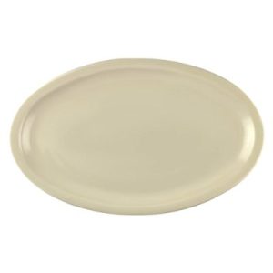 PLATO OVALADO 11.5″ MELAMINA BEIGE