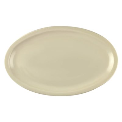 PLATO OVALADO 11.5″ MELAMINA BEIGE
